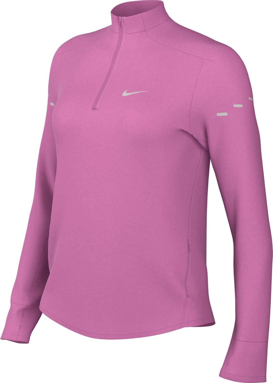 Nike Swift Dri-FIT UV-Laufoberteil mit Halbreißverschluss für Damen, HQ0499