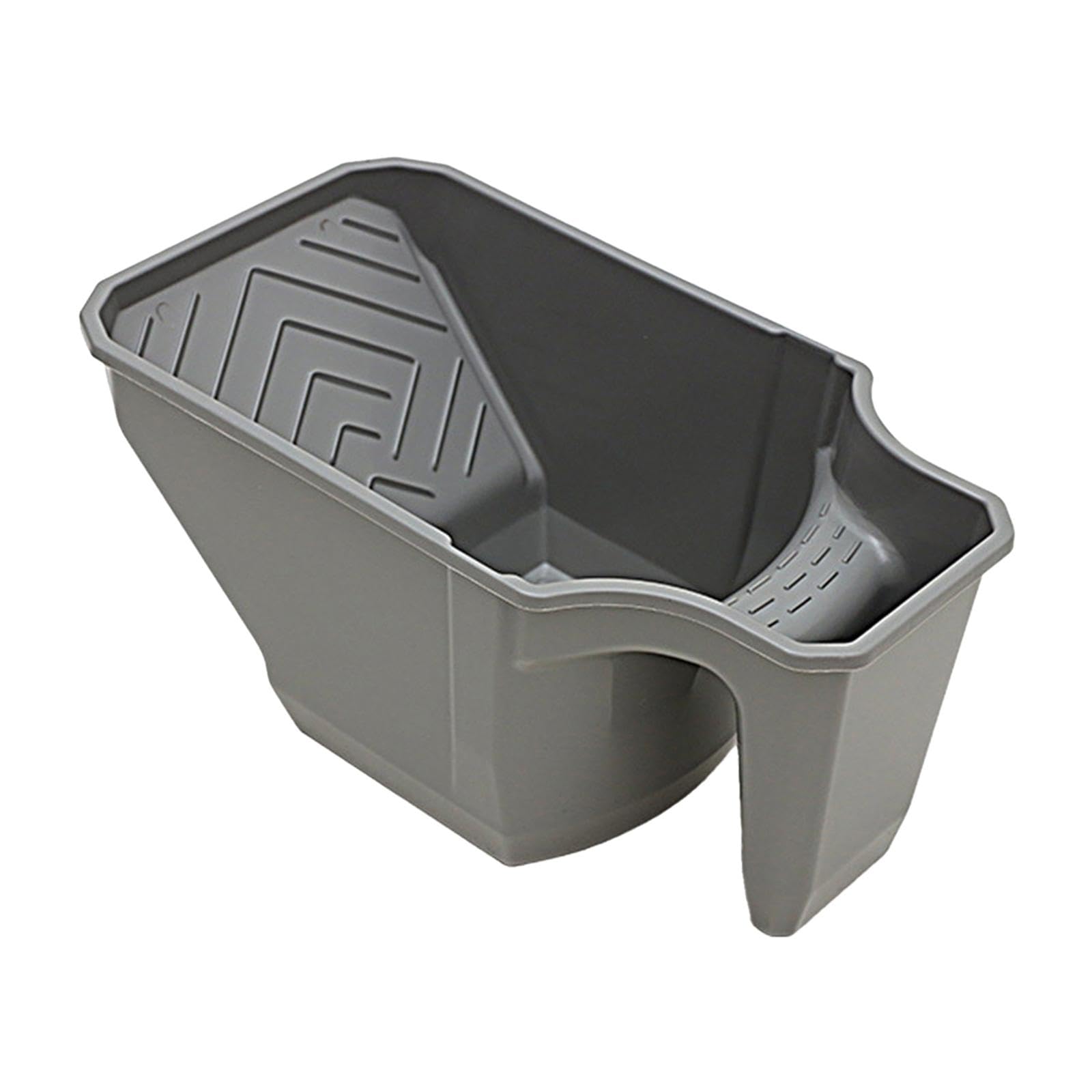 Fenteer Paint Cup Bucket for Trim Work Paints Roller Tray Roller Paints Pail for Decoration Small Paint Wall Painting Coating Project
