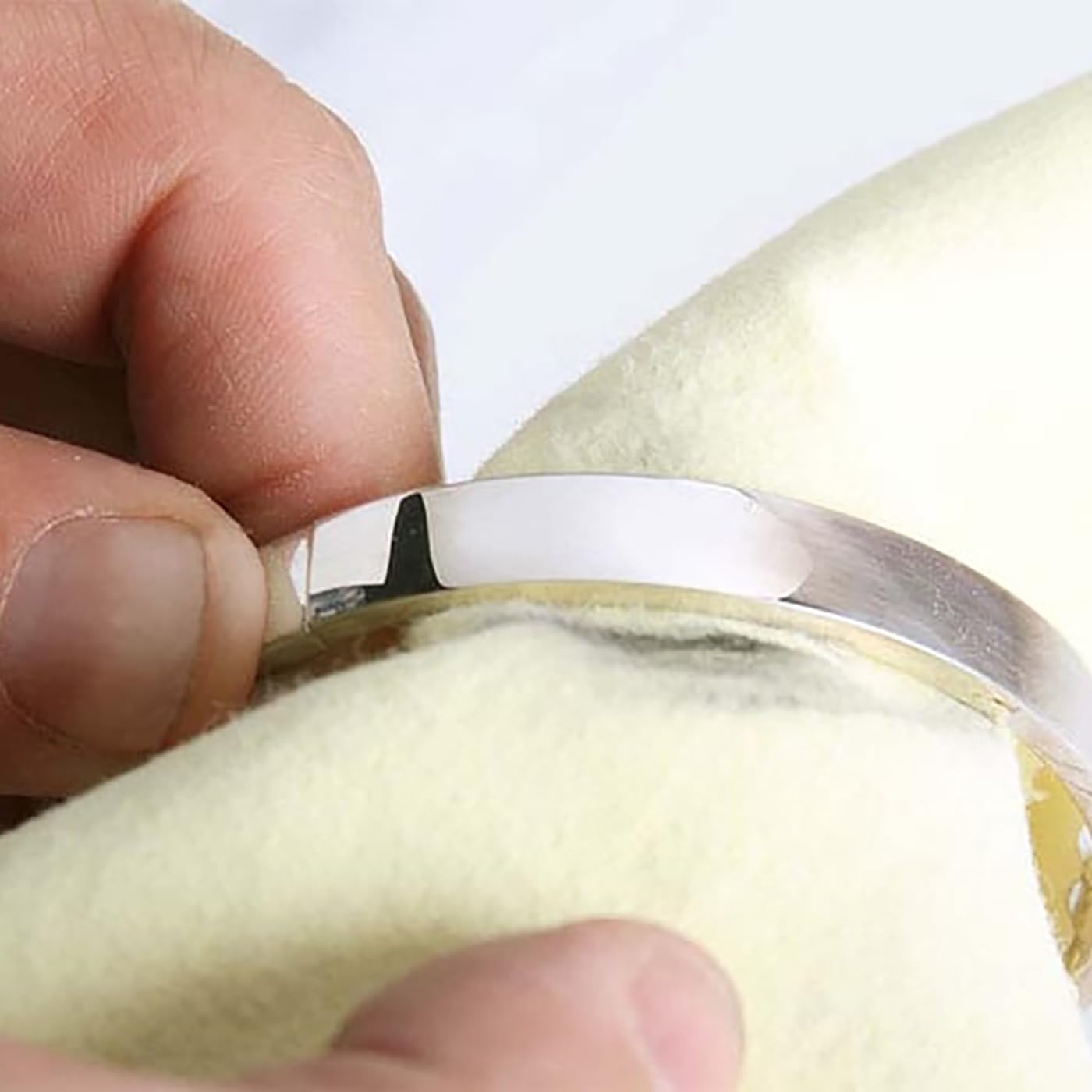 MELARQT Sunshine Silber-Poliertuch für Sterlingsilber, Gold, Messing und Kupfer, 10 Stück