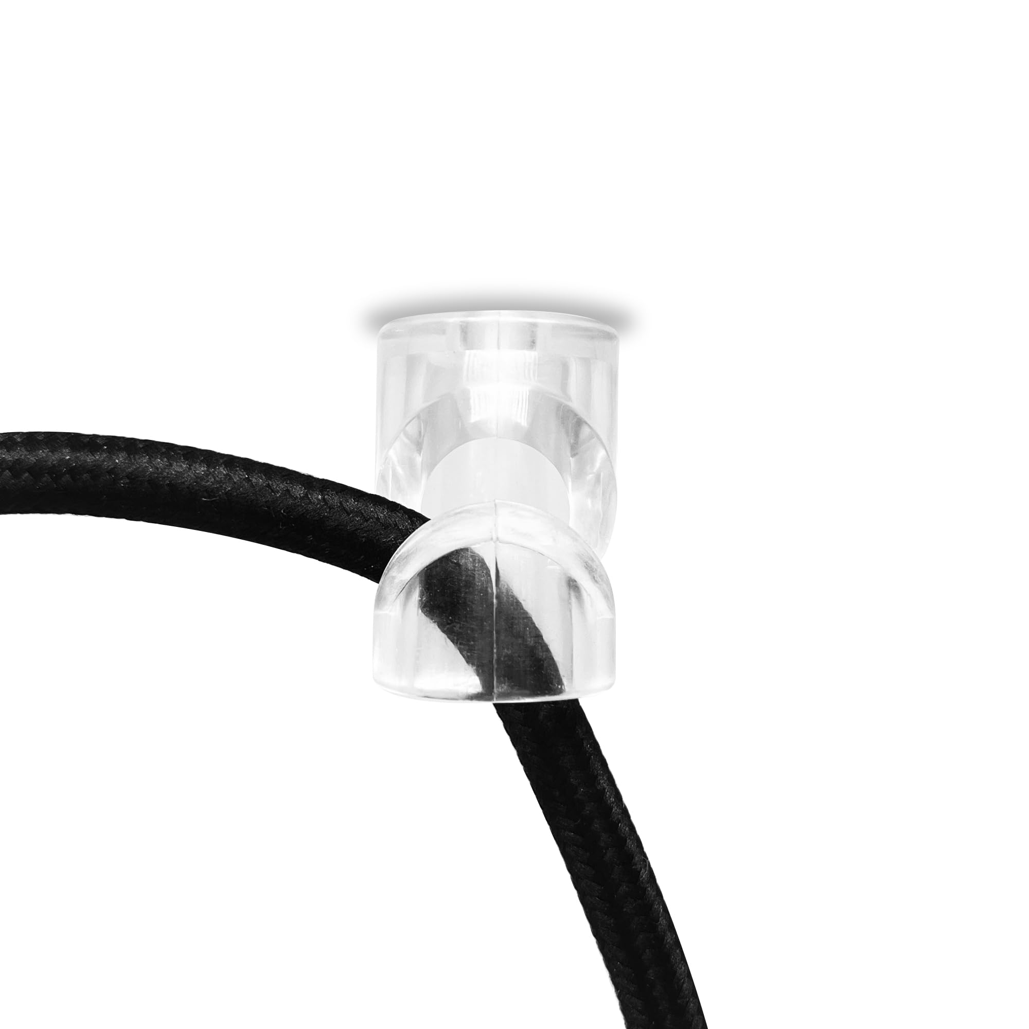 Clear Cable Hook Clear 'V' Shaped Cable Ceiling Hook – Transparent Wire ...