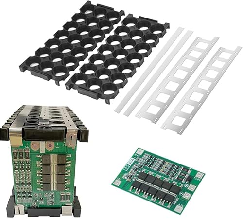 Batería de iones de litio 3x7 18650 Soporte para fuente de alimentación ininterrumpida UPS DIY Batería especial de plástico DIY Kit (soporte sin