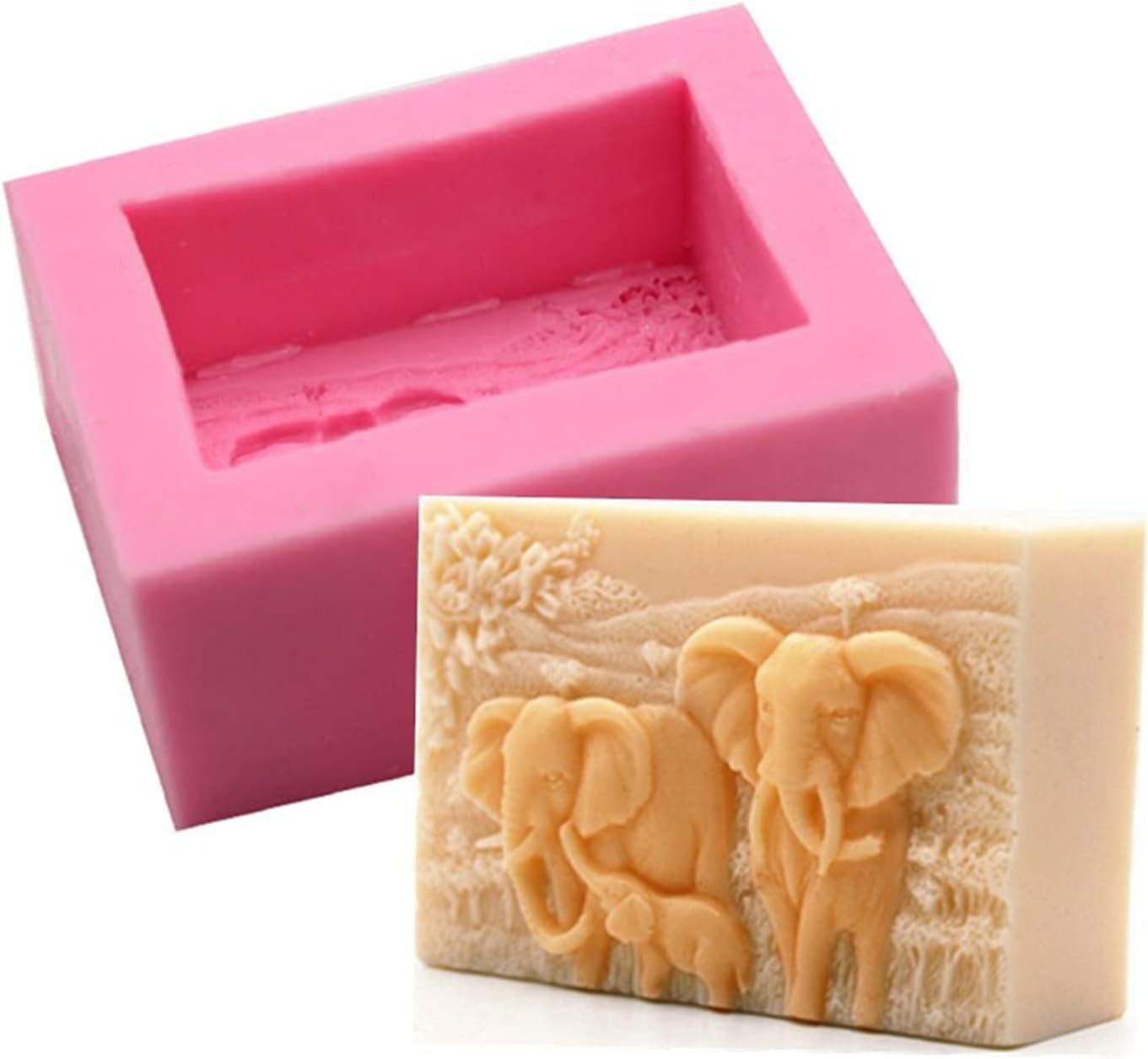 Silicone Soap Mold Butterfly Flower Pattern Candle Mold for Candle Candy Fondant Resin Artcrafts Cake Decor Molds