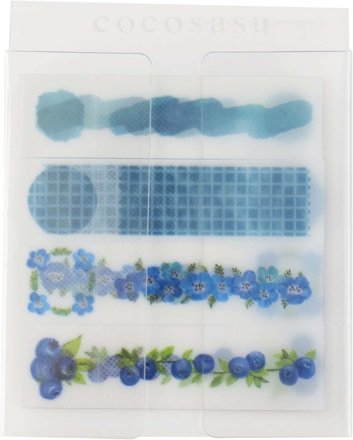 Beverly CS-206 Sticky Notes, Film Sticky Notes, Cocosus, Deco, Blue, Blueberry