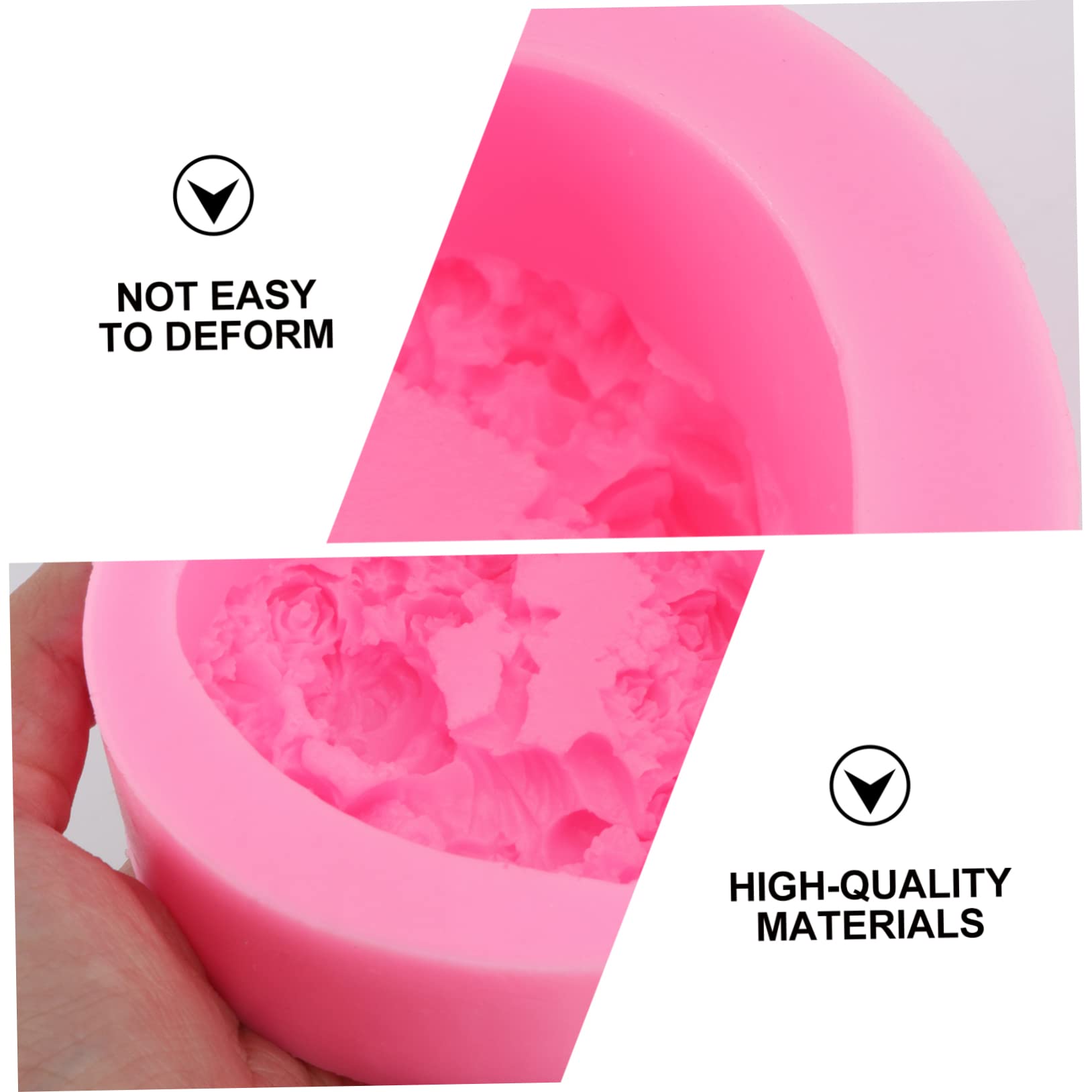 Artibetter Lot De 2 Moules À Gâteaux En Silicone En Forme De Cœur Pour Fondant Chocolat Décoration De Gâteaux Moules À Gâteaux En Forme D'Ange Fournitures De Pâtisserie Outil De