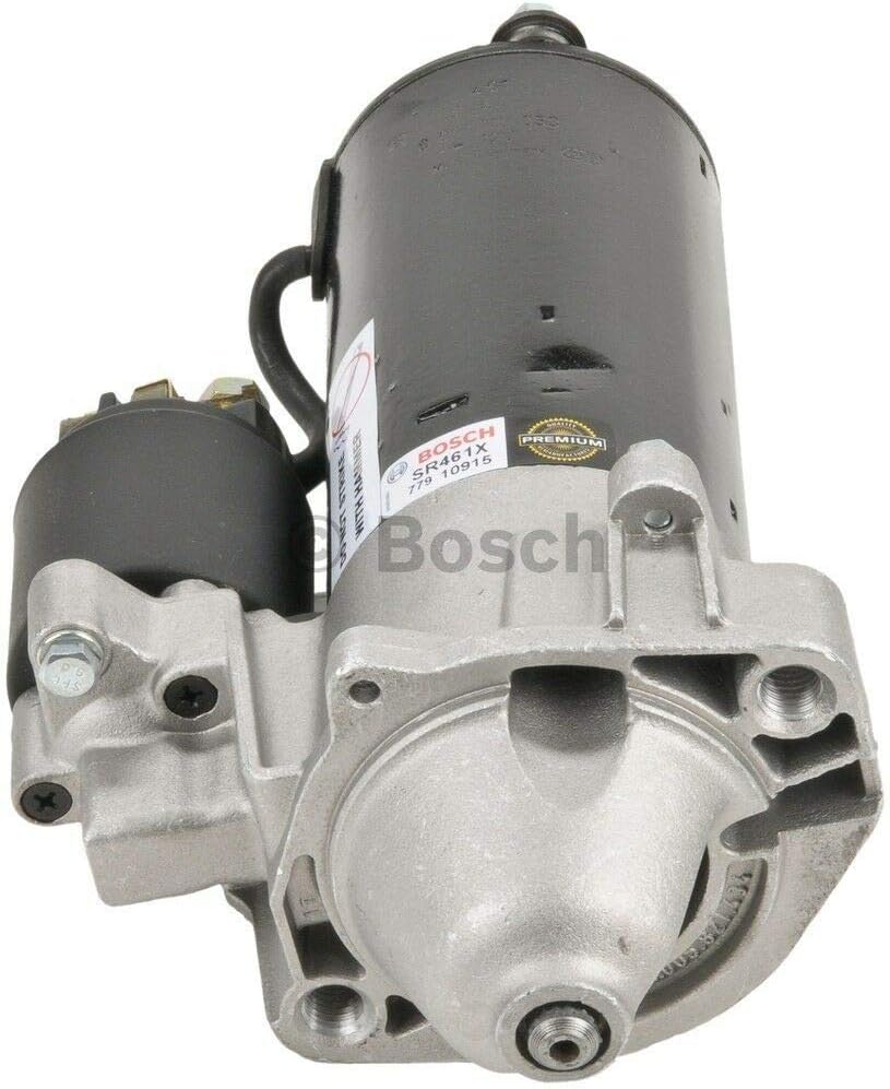 BOSCH SR461X Premium 100% Remanufactured Starter - Compatible With Select Mercedes-Benz 400E, 400SE, 400SEL, 420SEL, 500E, 500SEC, 500SEL, 500SL, 560SEC, 560SEL, E420, E500, S420, S500, SL500