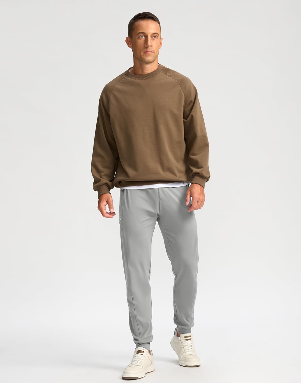 G Gradual Men's Joggers with Zipper Pockets Stretch Tapered Sweatpants Athletic Pants for Men Workout Running Gym - Image 6