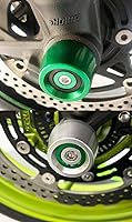 Vista 2 de Protector de rueda deslizante para Kawasaki ZZR1400 ZX-14R ZX14R Versys650 Versys1000 Versys 650 1000 para motocicleta con eje delantero