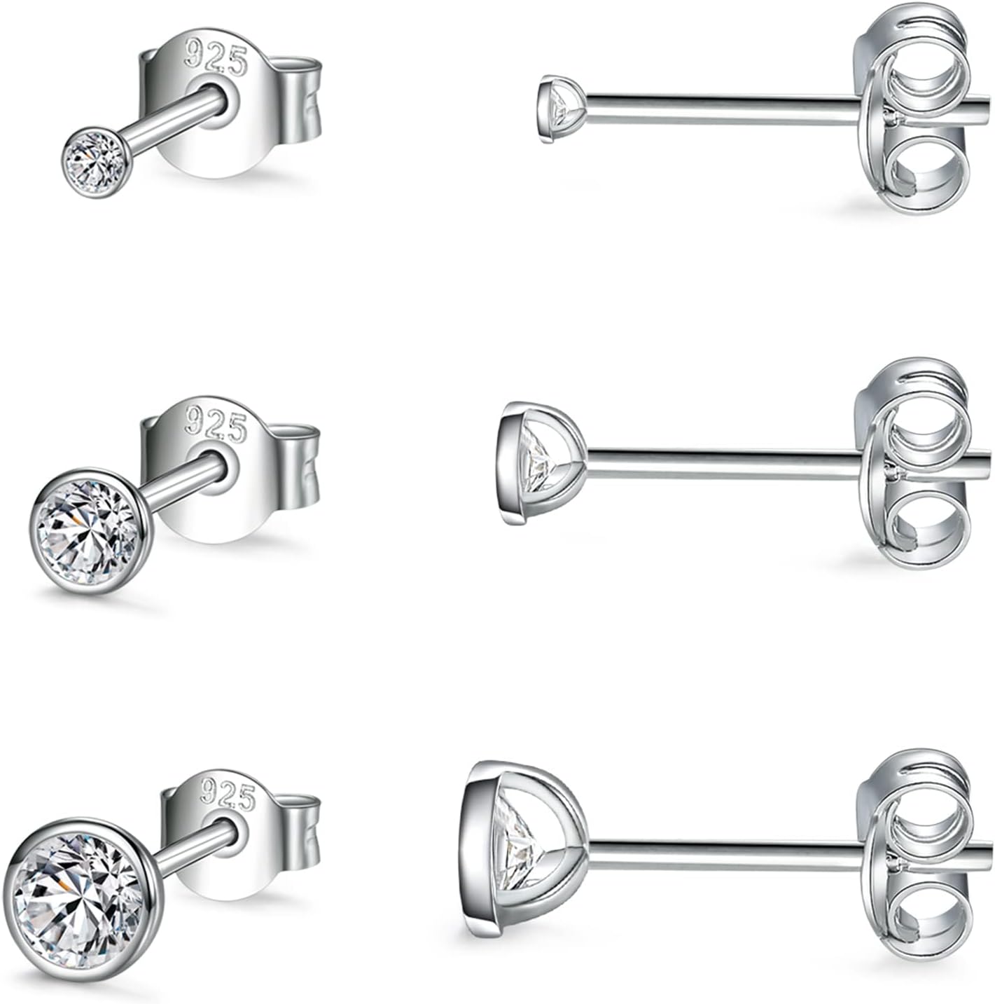 CZ Stud Earrings