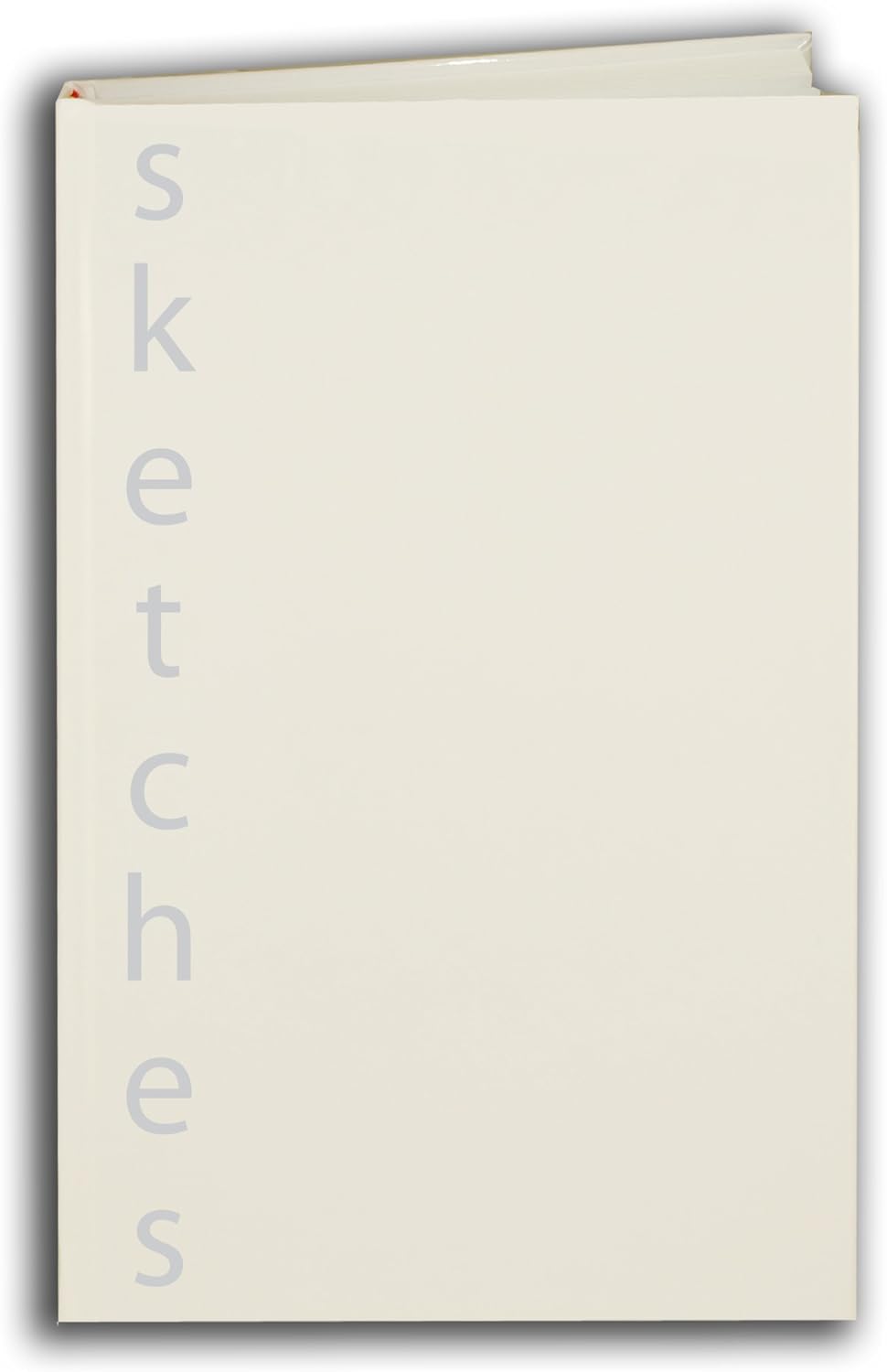 BookFactory Sketchbook/Art Sketch Book/Sketching Book/Sketches Book/Sketch Notebook - 120 Pages White Laminated Cover Section Sewn Hardbound 8'' x 10'' Blank Format (Made in USA)