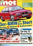 alfa 75 v6 3.0  MOT - Die Autozeitschrift, Heft 3/1990, Test & Technik der Youngtimer der 90er