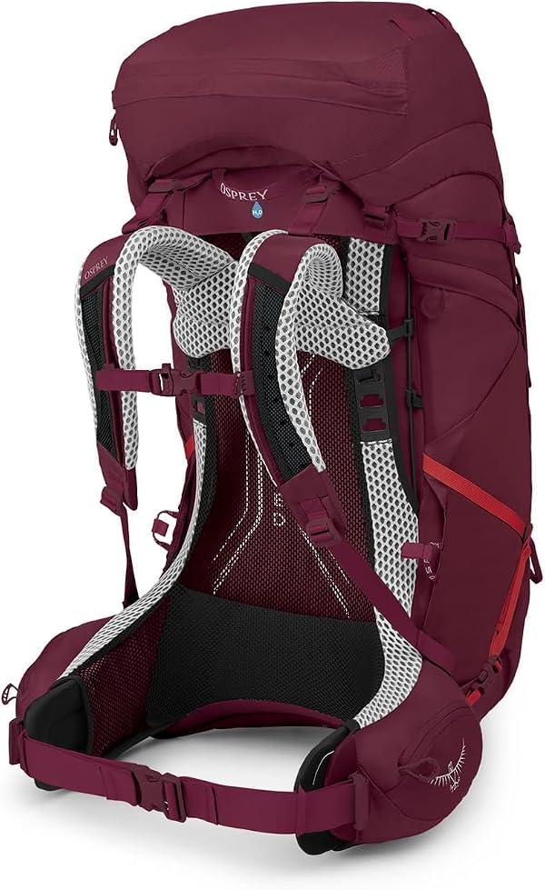 Osprey Aura AG LT 65L Women's Backpacking Backpack, Antidote Purple, WM/L by Osprey - Image 6