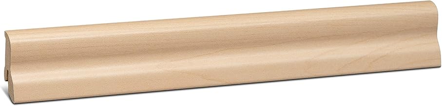 KGM Laminate Skirting 40 mm MDF Skirting Board Oak Beech Maple Laminate Skirting Board in Classic Profile, jftrc265979