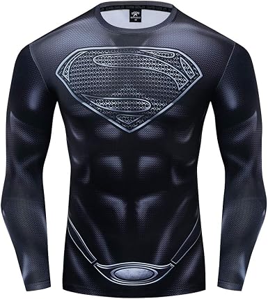 Amazon.com: GYM GALA Superman Men's 