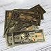 ICObuty Gold Foil Polymer Paper 10 PCS 1 Million banknotes 3D Crafts Gift