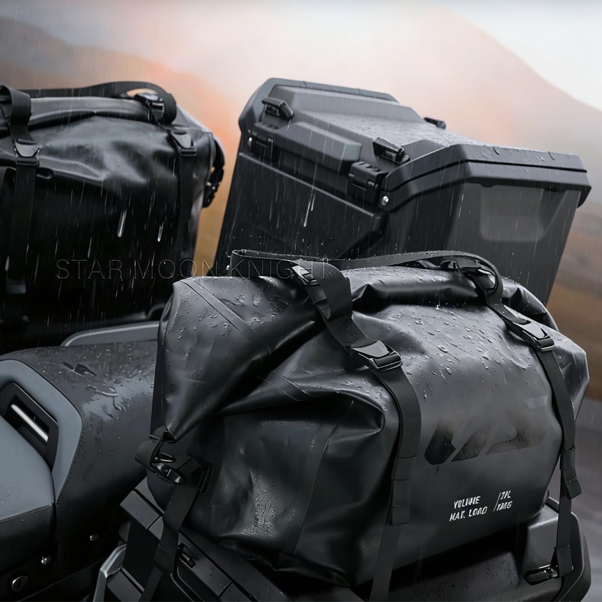 R 1300GSA PVC Borse esterne per bagagli per BMW R 1300 GS Adventure Borsa interna impermeabile Borsa per attrezzi da viaggio 37L 2025 2026 (Custodia laterale)
