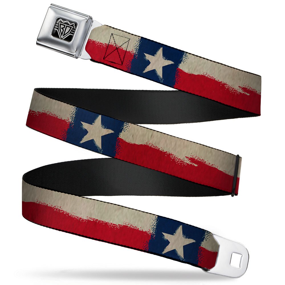 Cinturón de seguridad Buckle-Down Texas ajustable XL de alta resistencia 8