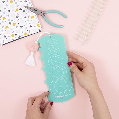 Miniatura 6 de Craftelier - Plantilla de encuadernación de libros para proyectos de encuadernación en espiral y anillas  Guía útil y fácil de usar para