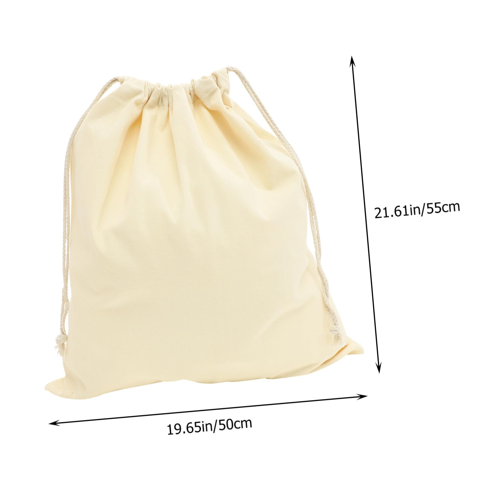 TOYANDONA 2pezzi Borsa per Bucato in Tela Sacchetto per Biancheria Coulisse Borsa per Vestiti Sporchi Sacchetto per Conservazione Organizer per Vestiti Pratico per Stanza e Viaggi Lavabile