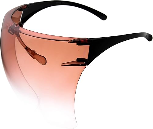 Miniatura 3 de zeroUV - Lentes de protección completa para la cara (antiniebla, con filtro de luz azul)