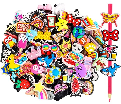 40 Piezas Decoración para Lápices Japior Multicolor