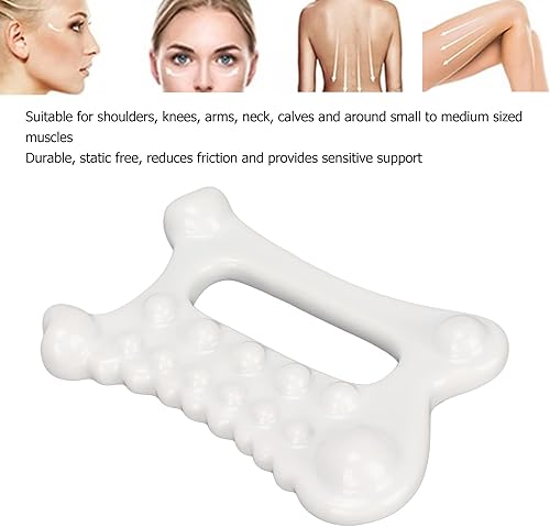 Miniatura 4 de Gua Sha - Herramienta de masaje de raspado, tabla de masaje facial Gua Sha, cerámica para reducir la grasa, estática, portátil, placa de raspado de