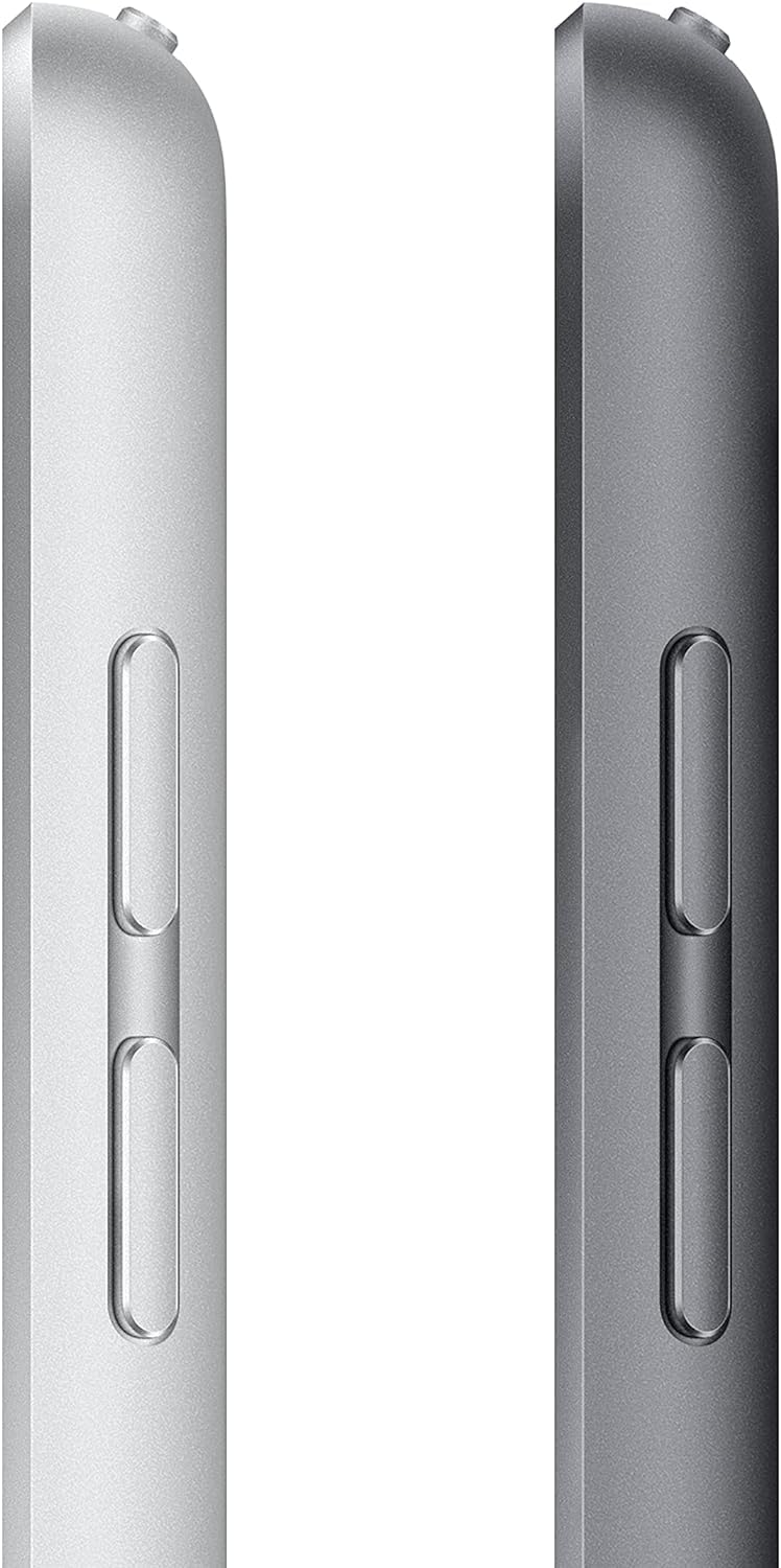 Apple 2021 iPad (10,2-Pouces, Wi-FI + Cellulaire, 256 Go) Argent (Reconditionné)