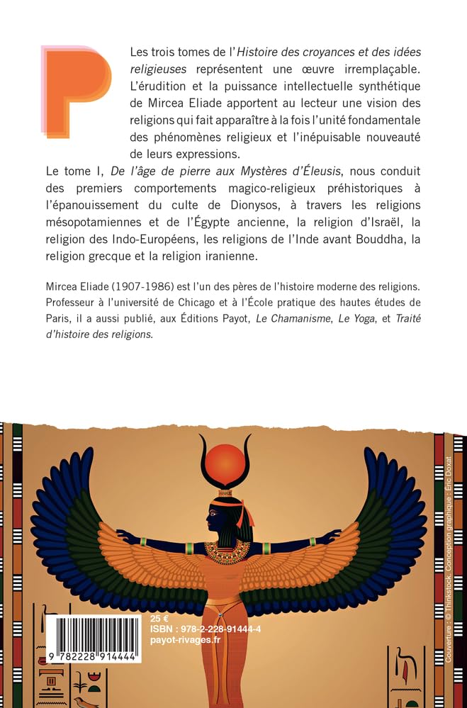 Histoire des croyances et des idées religieuses / 1: De l'âge de pierre aux mystères d'Eleusys