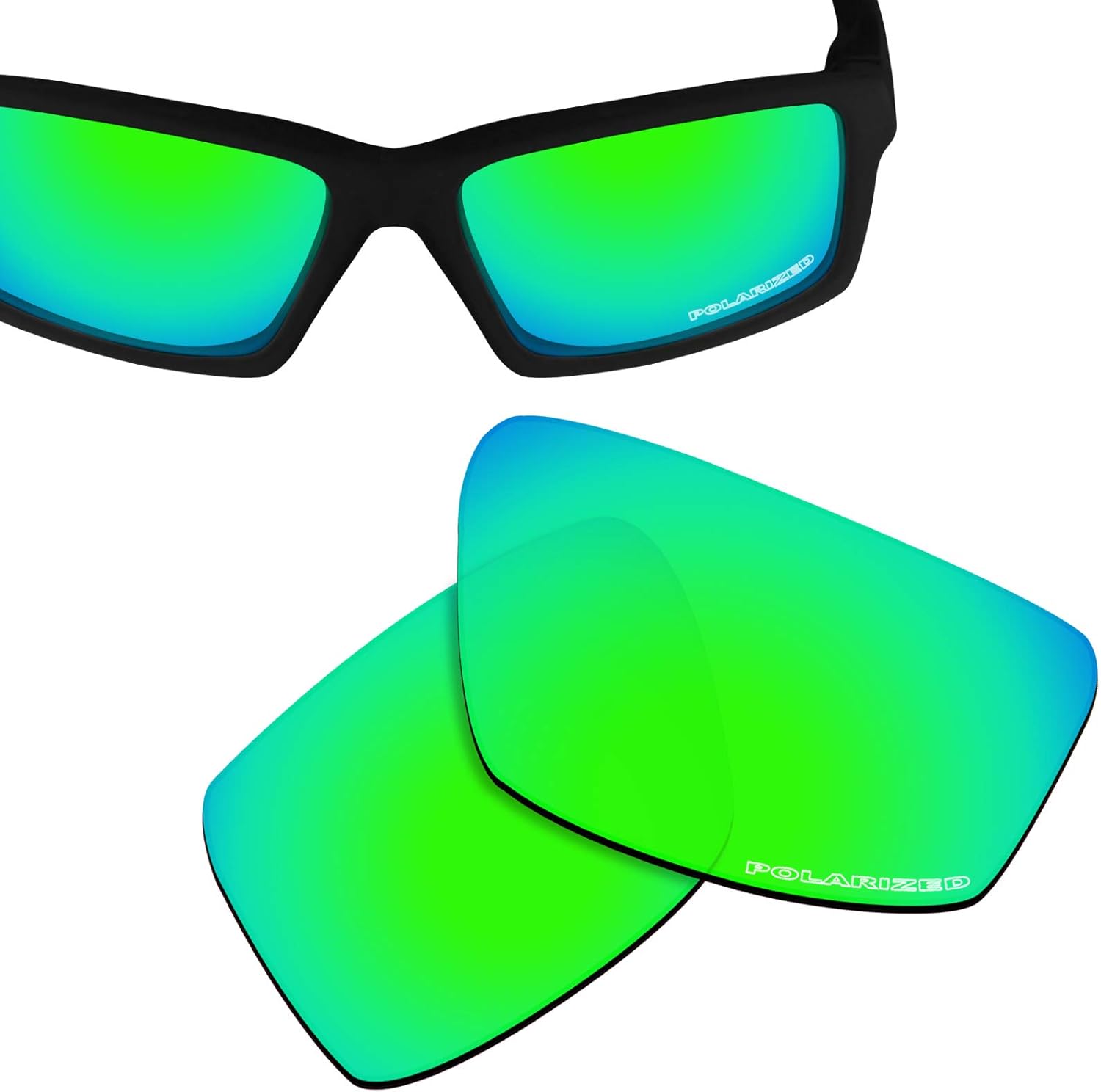 New 1.8mm Thick UV400 Replacement Lenses for Oakley Twitch Sunglass