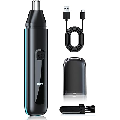 鼻毛カッター メンズ/レディース【Type-C充電式・円筒形3D設計】1台3役 鼻毛/耳毛/眉毛 電動 円筒型 鼻毛切り 鼻毛処理 耳毛カッター エチケットカッ …