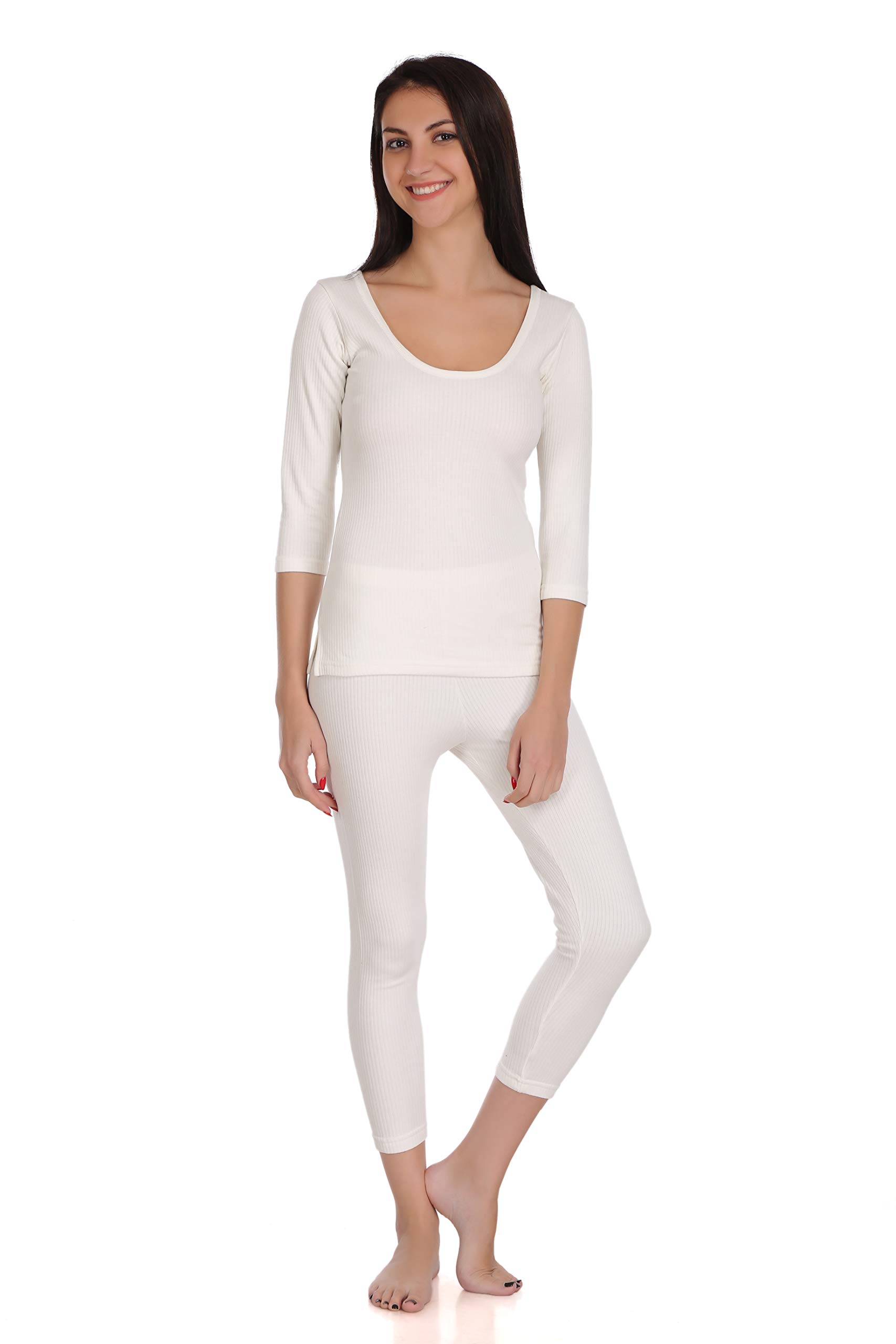 Selfcare Women's Thermal Set White - Image 2 thumbnail