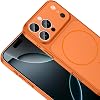 Case Compatible with Apple iPhone 16 Pro Max, Camera Protected with MagSafe Charging Feature, Premium M-Form Cover, iPhone 17 View, Colorful, Orange