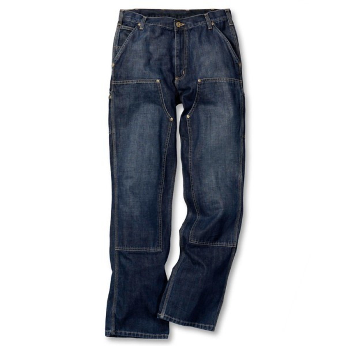 Carhartt .EB227.DKW.S388 Double Front Logger Jeans, Size W30/L32, Dark Worn-In, 30W / 32L - Image 2