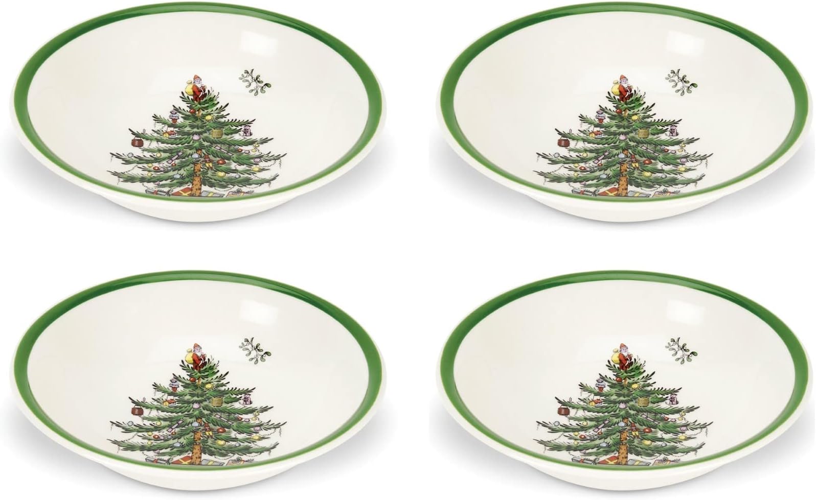 Spode Christmas Tree Individual Fruit Bowl 7 Inch Bowl