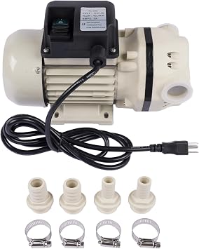 AC 110V-120V Diesel Exhaust Fluid Transfer Pump Automotive Urea | Oil, Water Self-Priming Electric Water Pump 400W 40L/min10.6 GPM 10m Lift32.8ft Lift