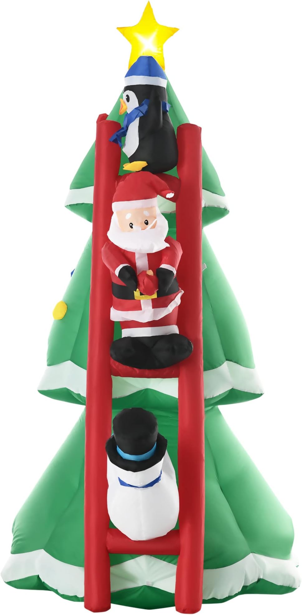 Yamobi Chaussette De Père Noël Bonhomme De Neige 45 Cm - Chaussettes Décoratives De Noël à Remplir Pour Cheminée Et Sapin