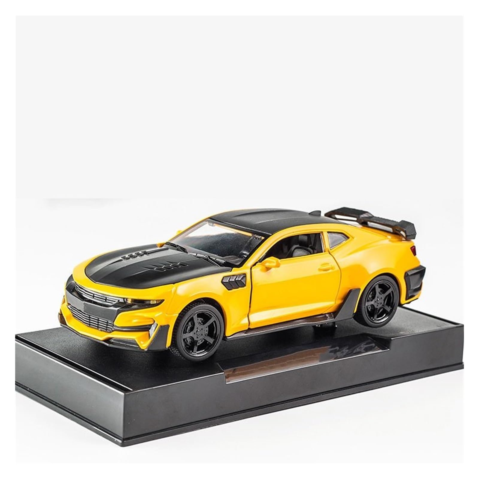 MOCALUX Scale Die-Cast Model Car 1:32 For Chevrolet For Camaro Alloy Metal Diecast Model Car Collections(Yellow)