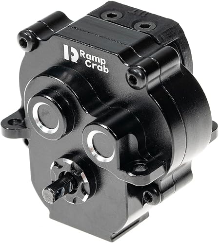 RampCrab Juego de caja de cambios de transmisión de aluminio, rango bajo (Crawl) 40.3 1 relación de reducción para TRX4M, caja de metal, engranaje,