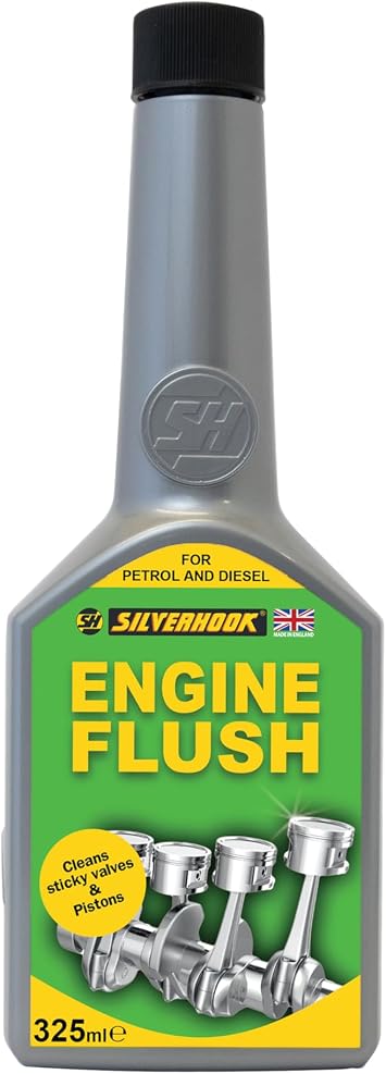 Silverhook Engine Flush Treatment for Petrol & Diesel Engines Made in England