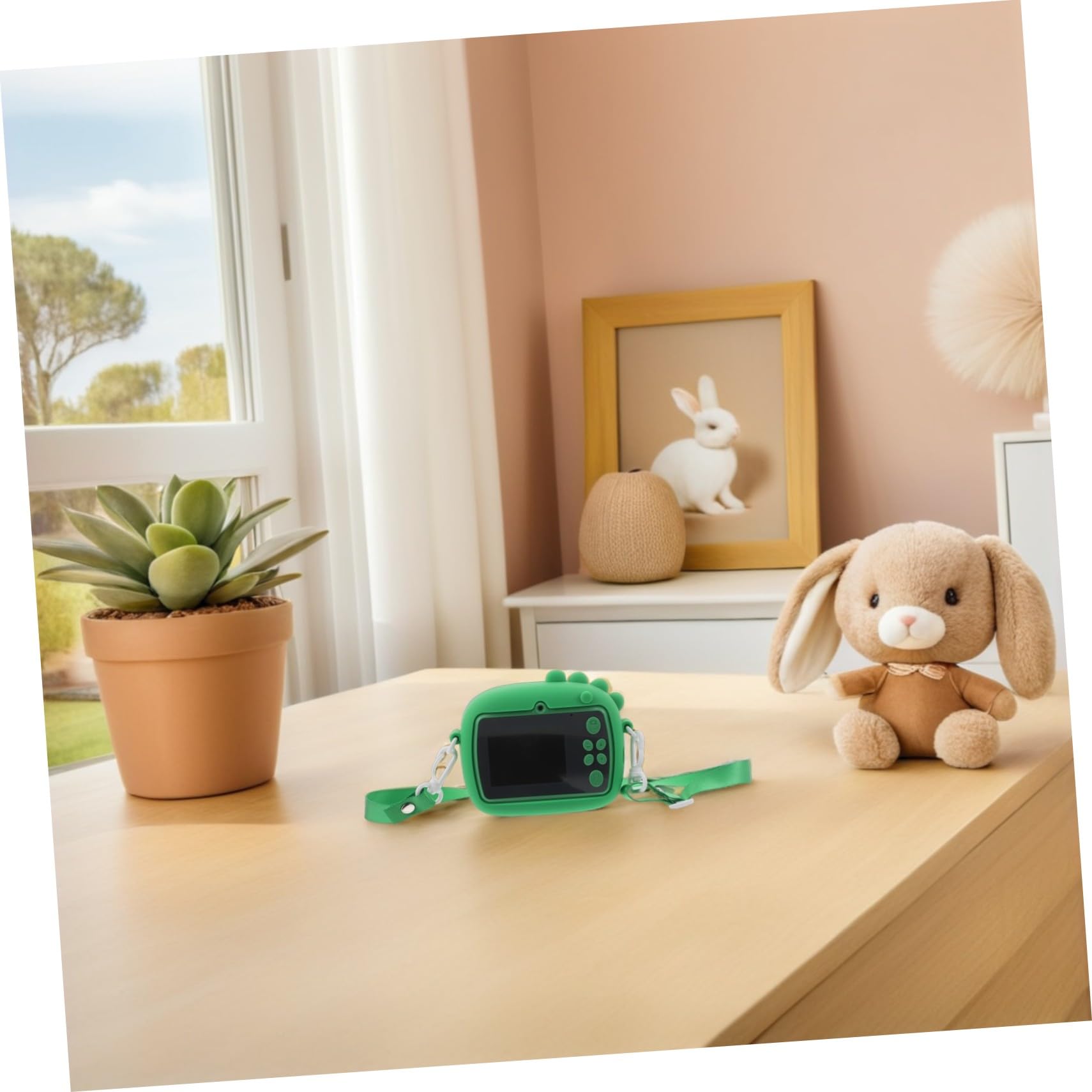 Cámara Digital Infantil de Impresión Instantánea con Doble Lente