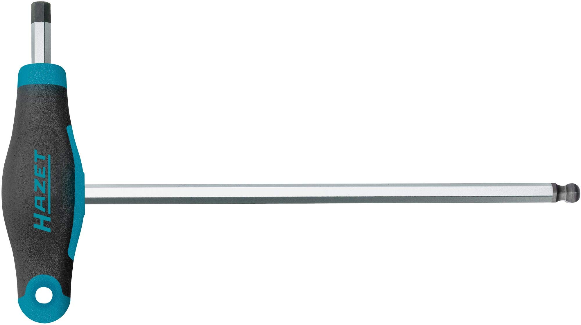 Hazet Darkblue 829Kk-8 Allen Wrench (Short And Long Blade For Flexible Use, Allen Profile, Size 8) Dark Blue