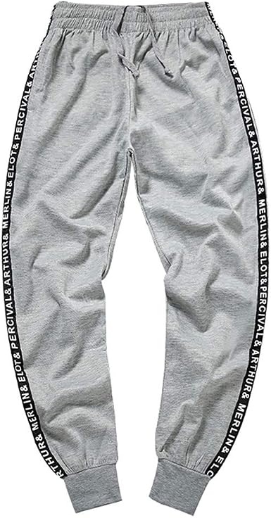 Amazon.com: Amober - Pantalones de chándal para hombre de alta elasticidad,  cintura elástica, pantalones de entrenamiento para correr con bolsillos, L  : Deportes y Actividades al Aire Libre