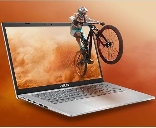 Vista 5 de ASUS VivoBook 14 - Computadora portátil delgada, pantalla IPS FHD de 14 pulgadas, procesador Intel Core i3-1115G4, DDR4 de 4 GB, SSD PCIe de 128 GB
