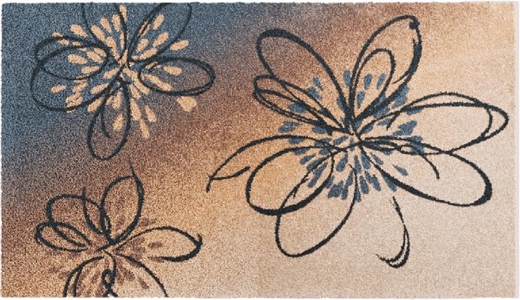 Alfombra de baño LUSIA gris topo para decorar el suelo