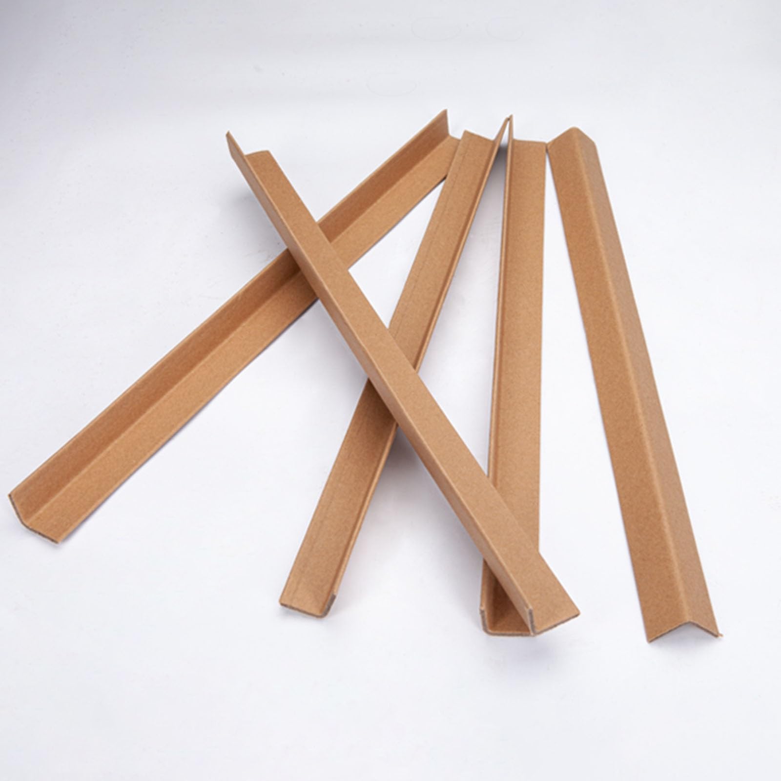 protection d'angle en carton Paquet De 100 Protections De Bord De Boîte D'expédition, Protections De Bordure En Carton De 3 Cm De Large, Bandes De Coins De Palette Renforcées De 140 120 90 30 10 Cm De