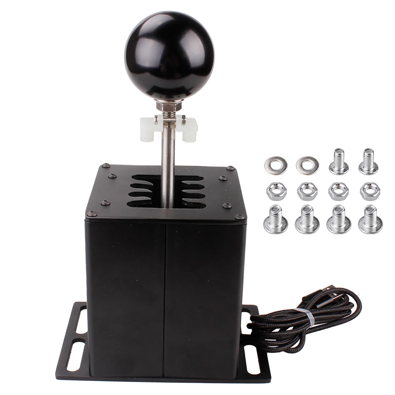 Générique Jeu de course amélioré manette de vitesse 6 + R / 7 + R jeu de Simulation H manette de vitesse en alliage métallique léger utilisé pour G27 G29 T300