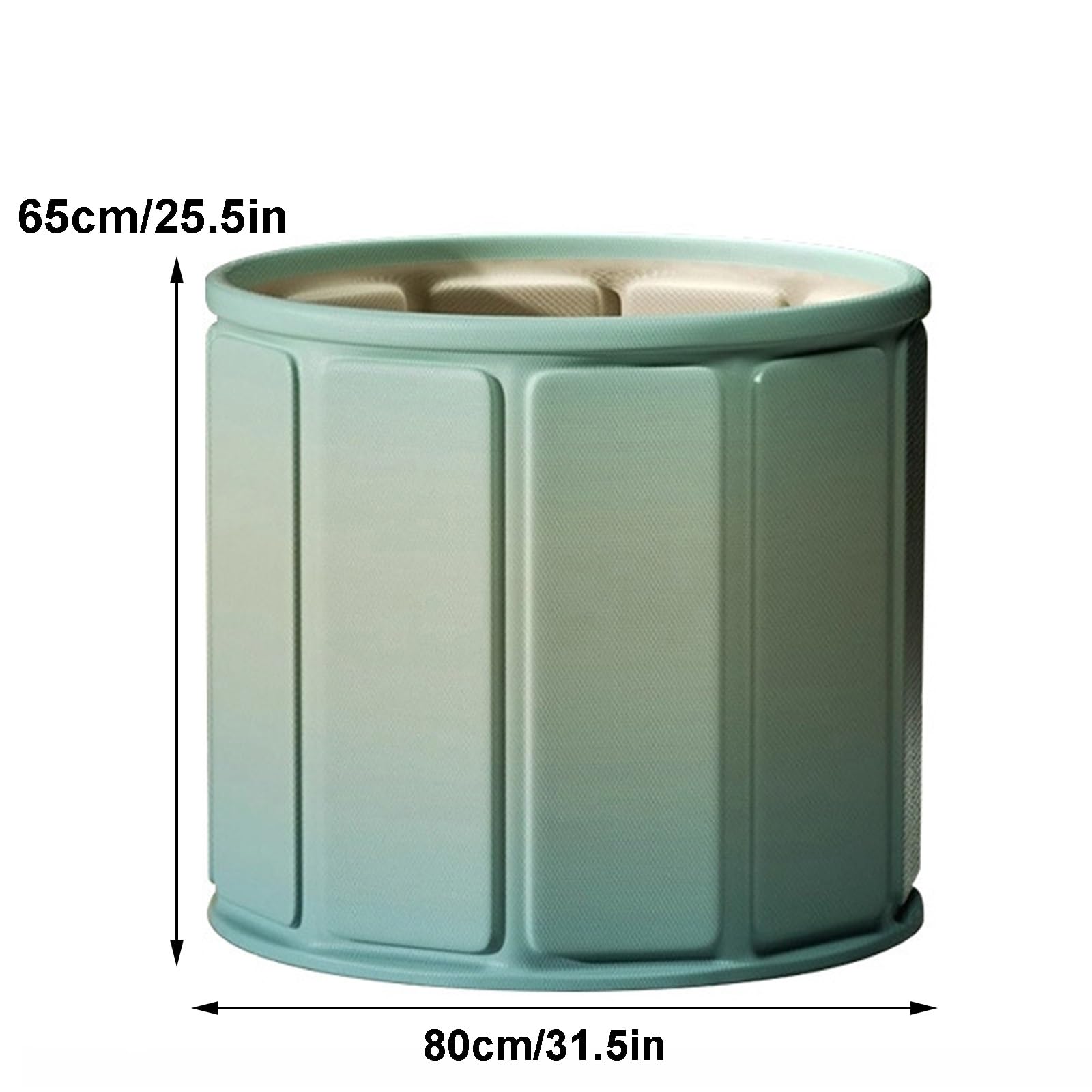 Bañera Portátil, Bañera Independiente Plegable, Bañera con Cabina de Ducha, Bañera de Hidromasaje Plegable para Adultos, Niños Y Niñas(Large)