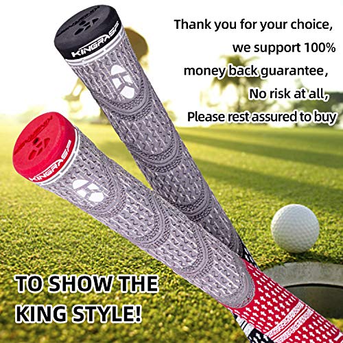 image for KINGRASP Victor Golf Grips Set of 2(Free 2 Tapes) - All Weather Cord R