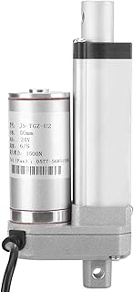 JS-TGZ-U2 Stroke Linear Actuator DC12V High Speed Actuator Motor 1500N 5mm/s Linear Actuator for Recliner TV Lift Coop Door(50MM)
