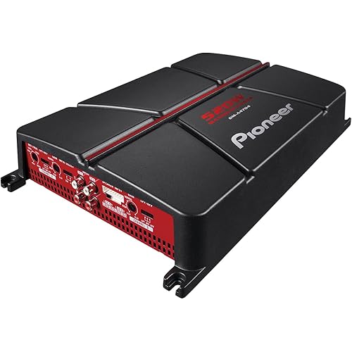 Pioneer GM-A4704 4-Channel Bridgeable Car Amplifier - 520W Max Power, Class AB