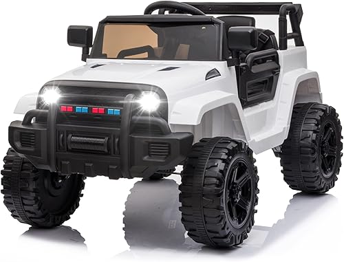 VALUE BOX Camión de paseo para niños control remoto de 24 G automóvil eléctrico de conducción con batería de 12 V vehículos motorizados de 3 a 5